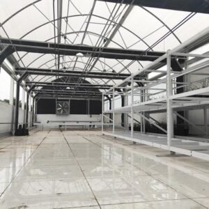 interior light dep greenhouse 9x32m tunnel blackou greenhouse