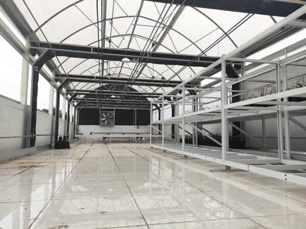 interior light dep greenhouse 9x32m tunnel blackou greenhouse