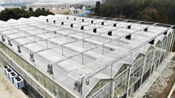 gutter connect light deprivation greenhouses