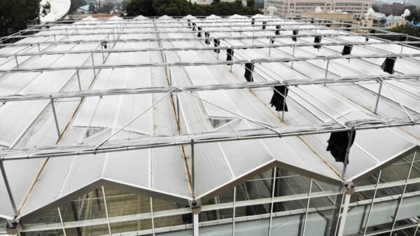 gutter connect light deprivation greenhouses